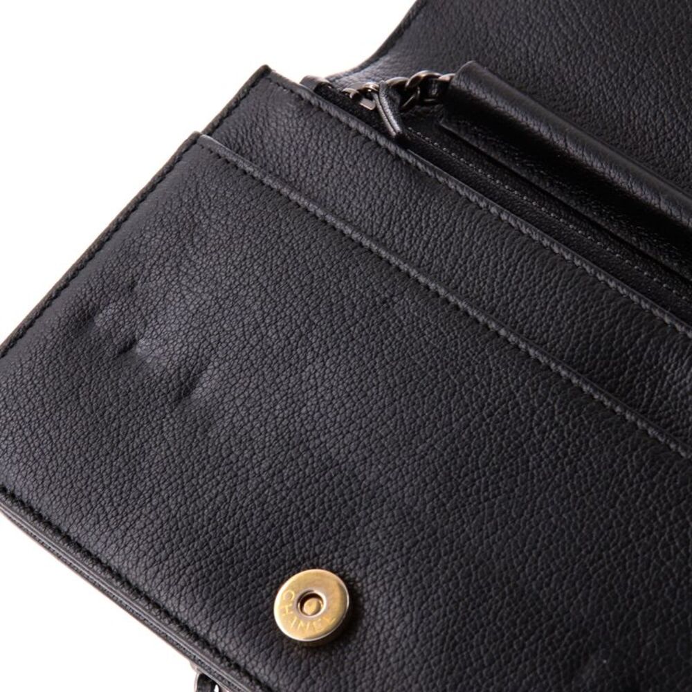 Chanel Gabrielle Wallet on Chain Quilted Aged Calfskin Black - Picture 8 of 9